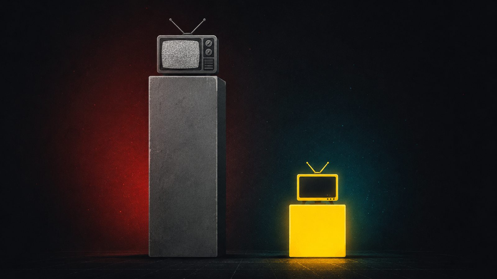 A five-year cost comparison between a cable television subscription and an IPTV subscription
